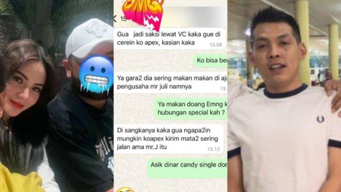 Isi Chat Dinar Candy Diceraikan Ko Apex Heboh di Sosmed, Warganet: Emang Kapan Mereka Nikah?