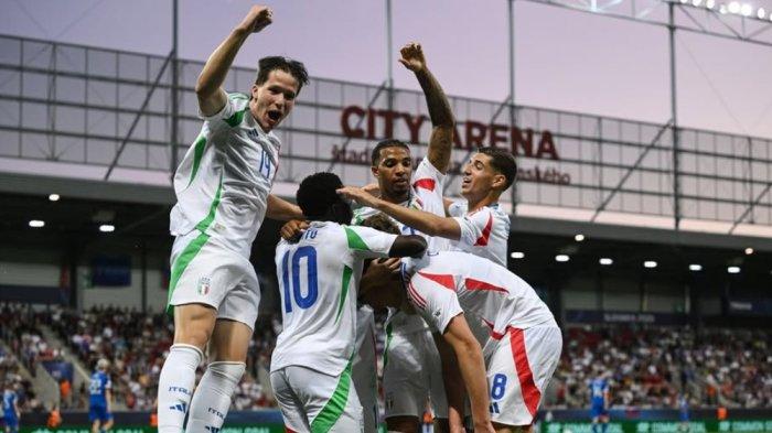 EURO U21 - Timnas Italia U21 akan berhadapan dengan Spanyol U21 di Euro U21 pada Rabu (18/6/2025) dini hari.