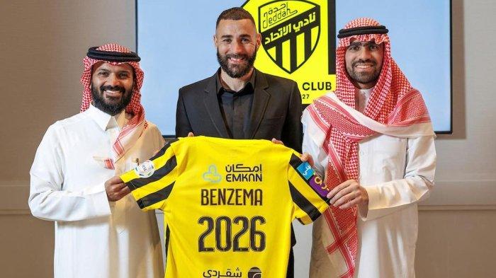 Karim Benzema bergabung dengan Al-Ittihad