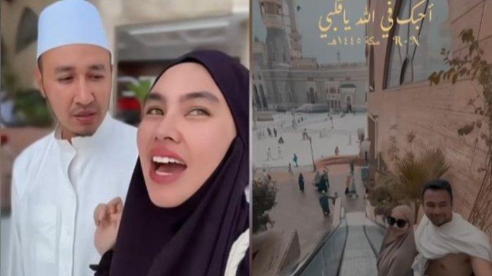 Kartika Putri Diduga Sindir Raffi Nagita saat Bikin Konten di Eskalator Masjidil Haram