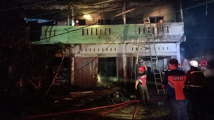 Kebakaran di Mayang Ujung Jambi
