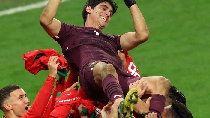 Kiper Maroko, Yassine Bouno jadi pahlawan saat lawan Spanyol di Piala Dunia 2022