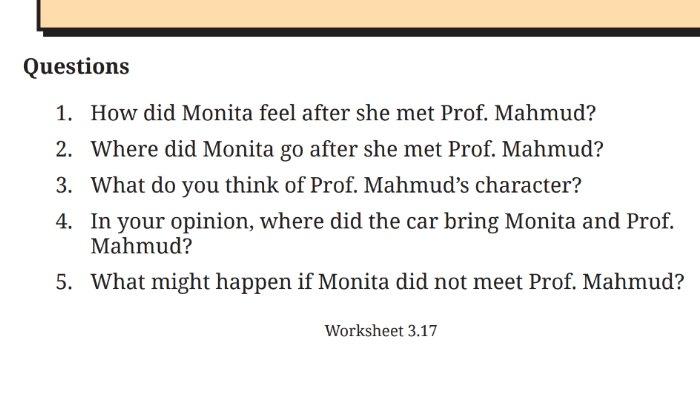 Worksheet 3.17 untuk kunci jawaban Bahasa Inggris SMP Kelas 9 Buku English For Nusantara Kurikulum Merdeka Halaman 181 poin a Section 7 Your Turn: Reading, Unit 2. Back to the 90s pada Chapter 3 Journeys to the Fantasy Worlds.