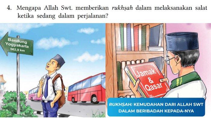 Berikut kunci jawaban PAI untuk SMP Kelas 7 Buku Pendidikan Agama Islam dan Budi Pekerti Kurikulum Merdeka Halaman 221 Bagian II Soal Uraian Nomor 4 Rajin Berlatih tentang Rukhsah.