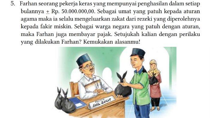 Berikut kunci jawaban PAI untuk SMP Kelas 7 Buku Pendidikan Agama Islam dan Budi Pekerti Kurikulum Merdeka Halaman 221 Bagian II Soal Uraian Nomor 5 Rajin Berlatih tentang Rukhsah.