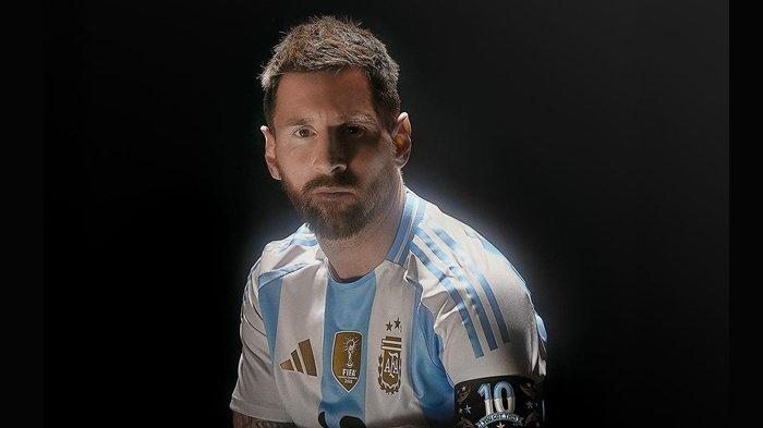 Lionel Messi di timnas Argentina