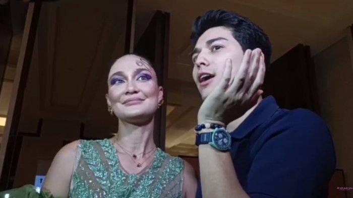 Luna Maya bantah putus dengan Maxime Bouttier, tampil mesra berdua saat pergi ke pesta ulang tahun Ashanty.