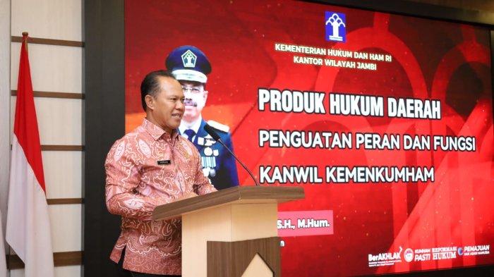Kepala Kantor Wilayah Kemenkumham Jambi M Adnan.