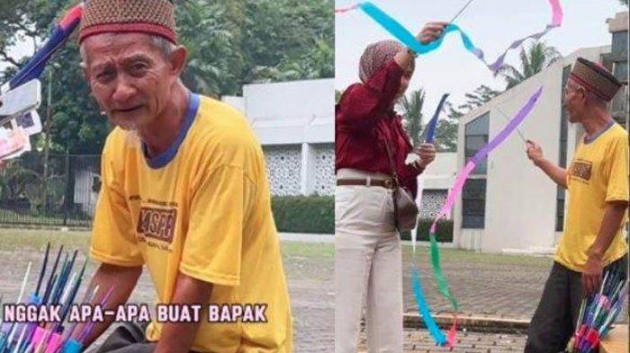 Mbah Harus Menolak Mainan Jualannya Dibeli Rp 10 ribu, Menurutnya Kebanyakan