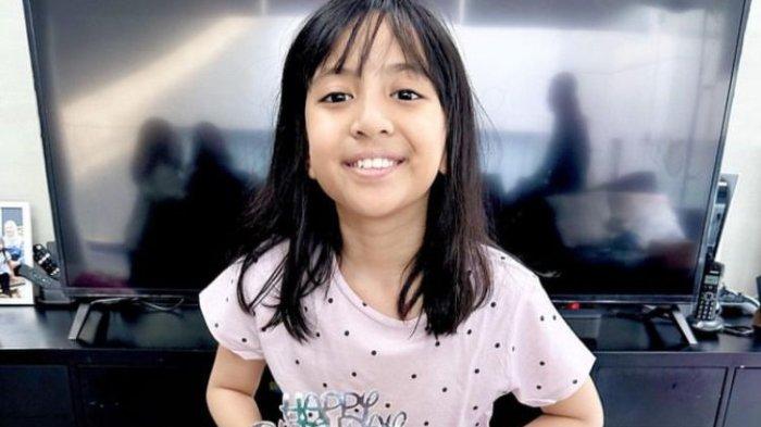 Megumi anak Desta dan Natasha Rizky Ulang Tahun