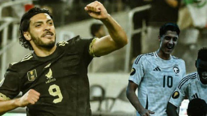 PIALA EMAS CONCACAP - Prediksi Pertandingan Meksiko vs Arab Saudi di Semi Final Piala Emas CONCACAP 2025 pada Minggu (29/6/2025) pagi.