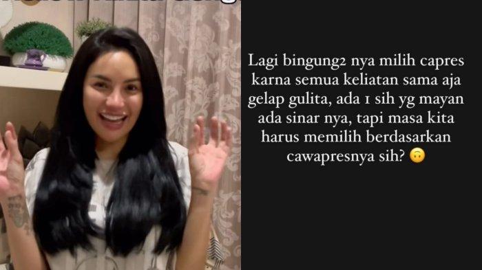 Nikita Mirzani bingung pilih calon presiden