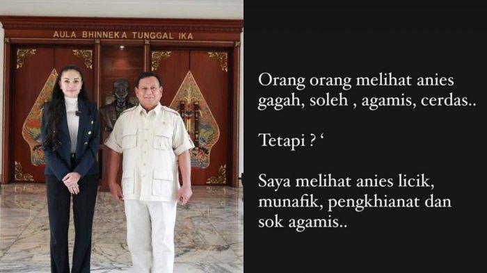 Nikita Mirzani sebut Anies Baswedan pengkhianat
