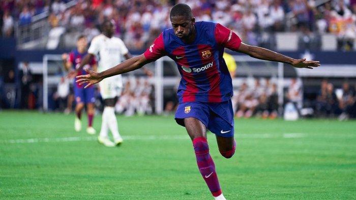 Ousmane Dembele di Barcelona