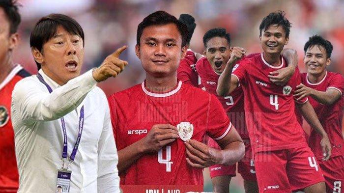 Pelatih dan Pemain Timnas U23 Indonesia yang berlaga di Piala Asia U23