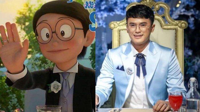 Pengantin viral asal malaysia mirip Nobita 'Doraemon'.