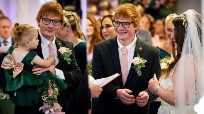 Pengantin viral di Inggris mirip Ed Sheeran.