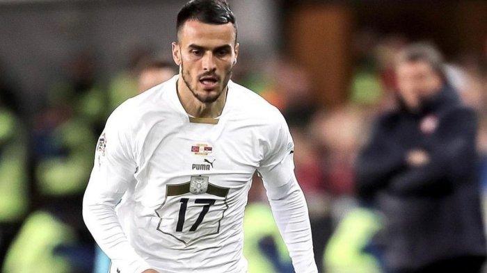 Penyerang Juventus, Filip Kostic di timnas Serbia