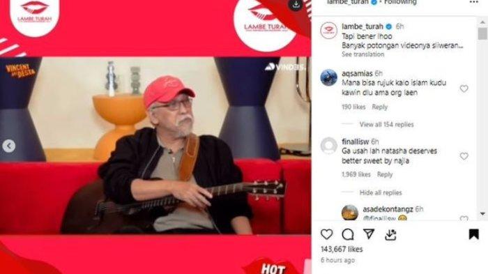 Postingan Akun Gosip