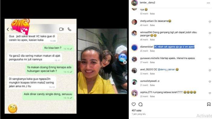 Postingan Akun Gosip