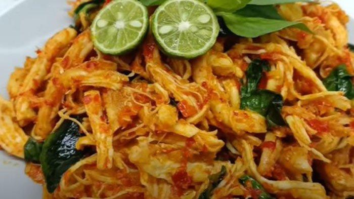 Resep Ayam Suwir Kemangi