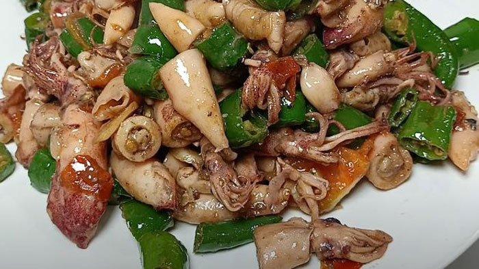 Resep Cumi Asin Cabe Ijo