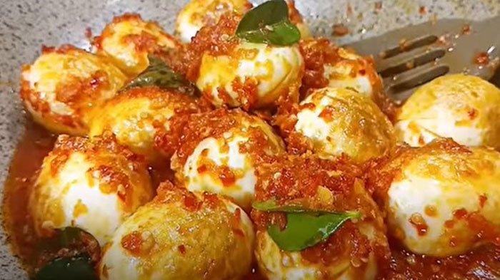 Resep Telur Balado
