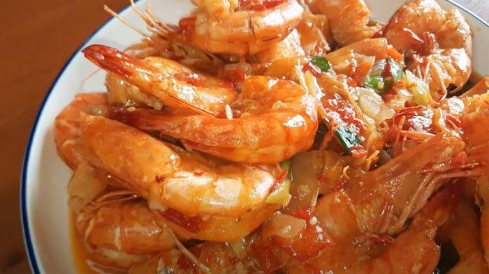 Resep Udang Saus Padang