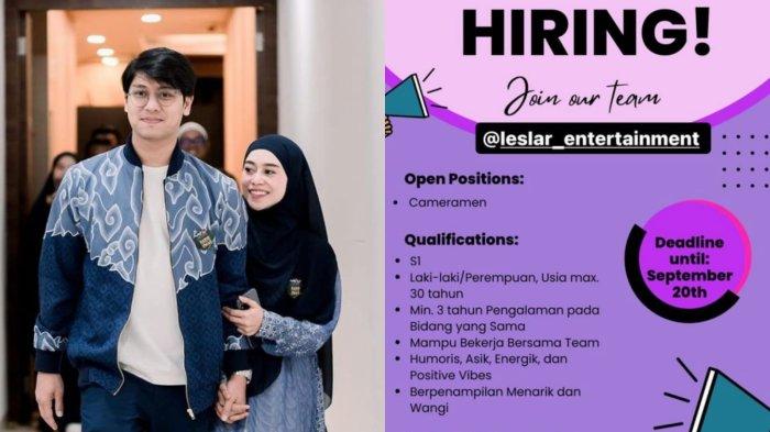 Rizky Billar buka Lowongan Kerja untuk Leslar Entertaiment