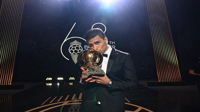 Rodri pemenang utama Ballon dOr 2024.