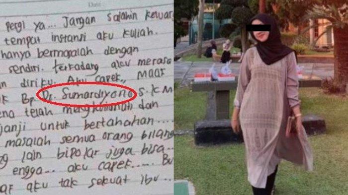 SOSOK Dr Sumardiyono Dosen UNS Disebut Dalam Surat Devita Sari Sebelum Loncat dari Jembatan: Maaf Ya