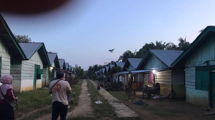 Sebanyak 24 rumah untuk Orang Rimba dibangun di Desa Pelakar Jaya, Kecamatan Pamenang, Kabupaten Merangin.