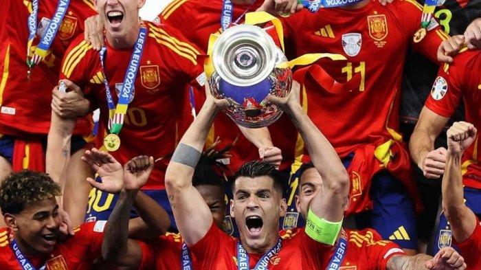 Spanyol Juara Euro 2024 setelah menglahkan Inggris 2-1 di final.