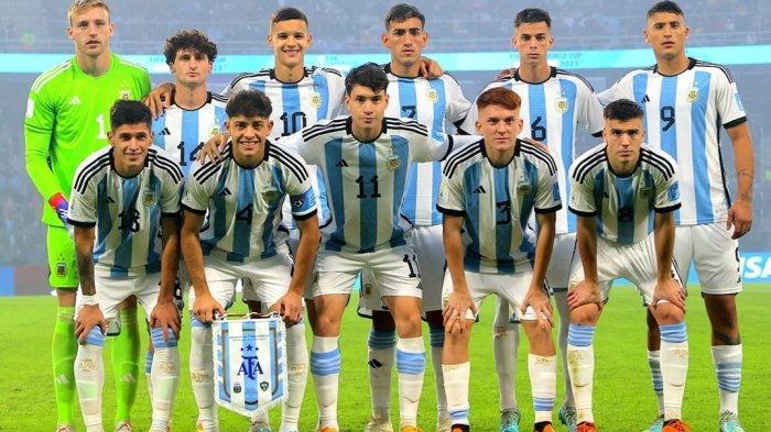 Timnas Argentina U20 akan menjamu Guatemala dalam pertandingan Piala Dunia U20 malam ini, Rabu (24/5/2023) dini hari.
