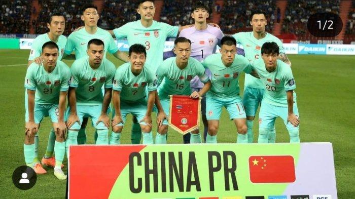 Timnas Cina akan menjamu Tajikistan di Piala Asia 2023 pada Sabtu (13/1/2024).
