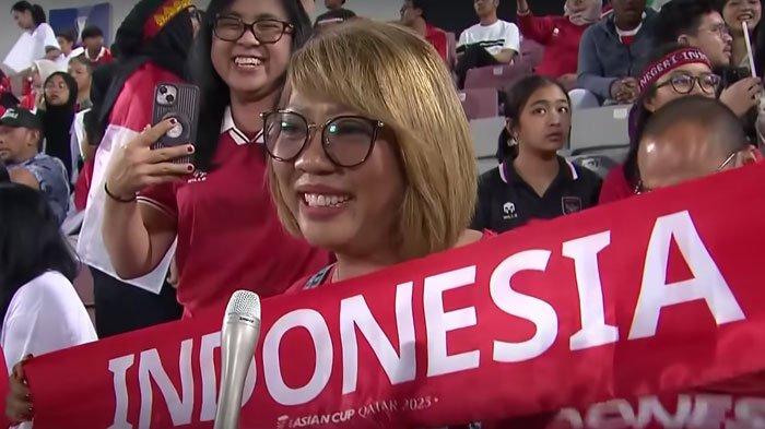 Supporter Timnas Indonesia U23