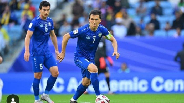 Timnas Uzbekistan akan menghadapi Thailand di Piala Asia 2023 malam ini, Selasa (30/1/2024).