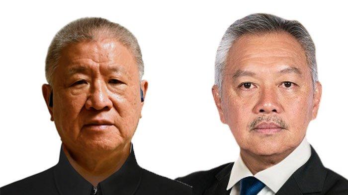 Tomy Winata (kanan) dan Sugianto Kusuma alias Aguan