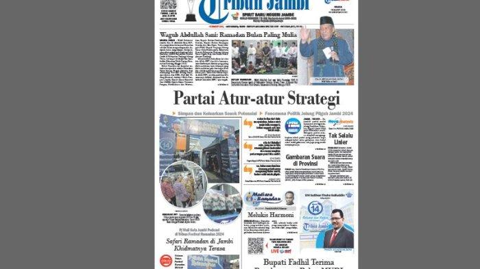 Tribun Jambi Edisi 19 Maret 2024