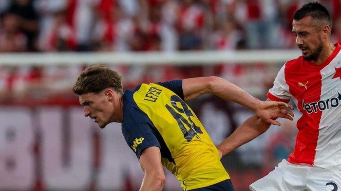 Union Saint-Gilloise vs Slavia Praha di Kualifikasi Liga Champions 2024/25.