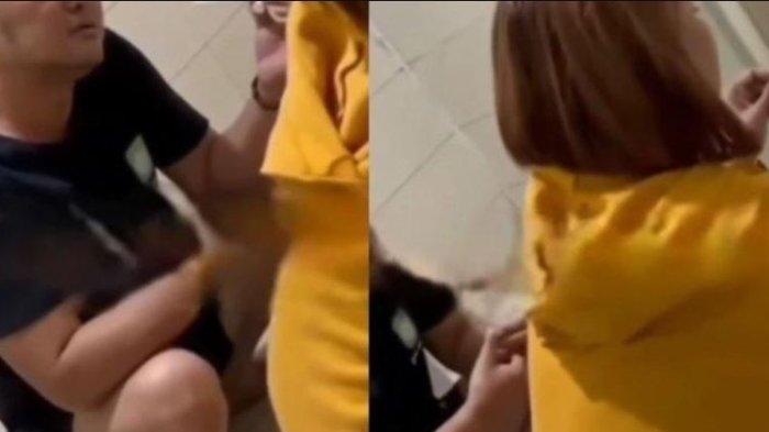 Video di sosial media oknum ASN Kemenkumham konsumsi narkoba jenis sabu di toilet dengan wanita.