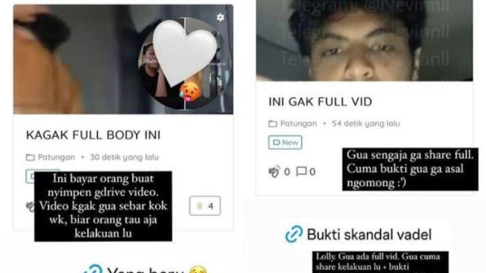 Video skandal Lolly dan Vadel Badjideh Viral