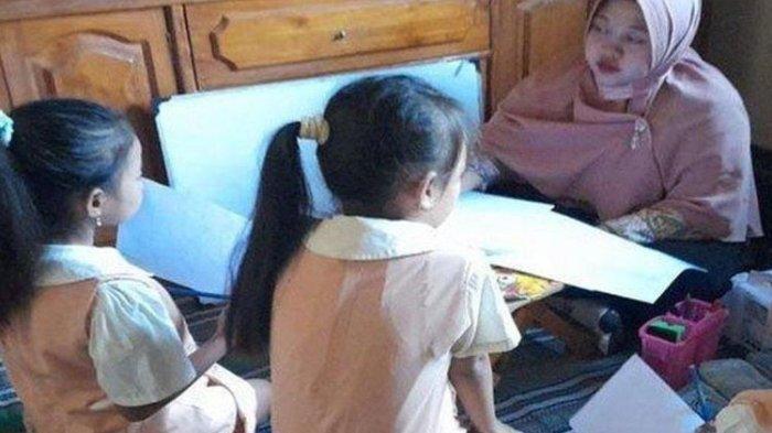Viral Murid TK Numpang Belajar di Rumah Warga