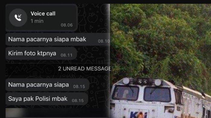 Viral Pria Tewas Tertabrak Kereta Api