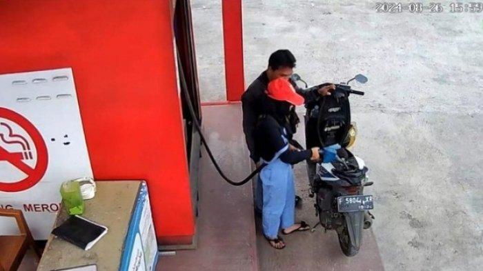 Viral pegawai pertashop di Cianjur dilecehkan