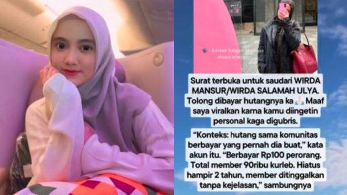 Nama Wirda Mansur anak pendakwah Yusuf Mansur mendadak viral di sosial media. Pemicunya muncul postingan pengguna X yang buat surat terbuka padanya.