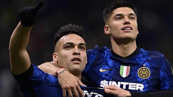 Dua bomber Inter Milan, Lautaro Martinez dan Joaquin Correa