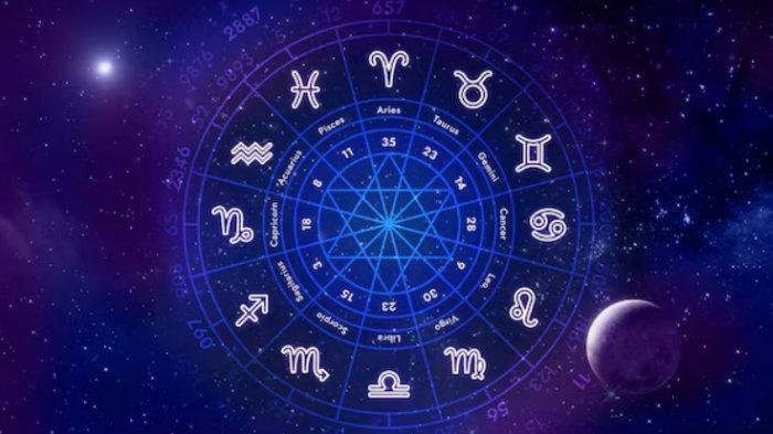 Ilustrasi logo zodiak.