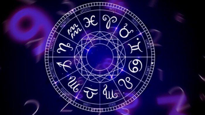 Ilustrasi logo zodiak.
