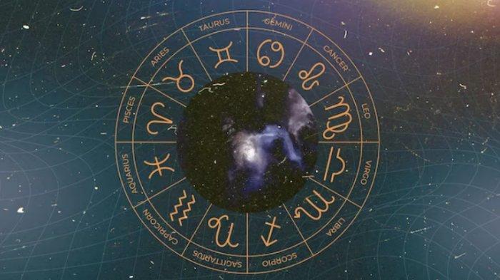 Ilustrasi logo zodiak.